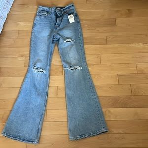Levi’s high waist flare jeans new with tags